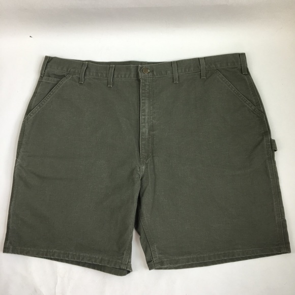 Carhartt Washed Duck Work Short Green 46 - Picture 15 of 16